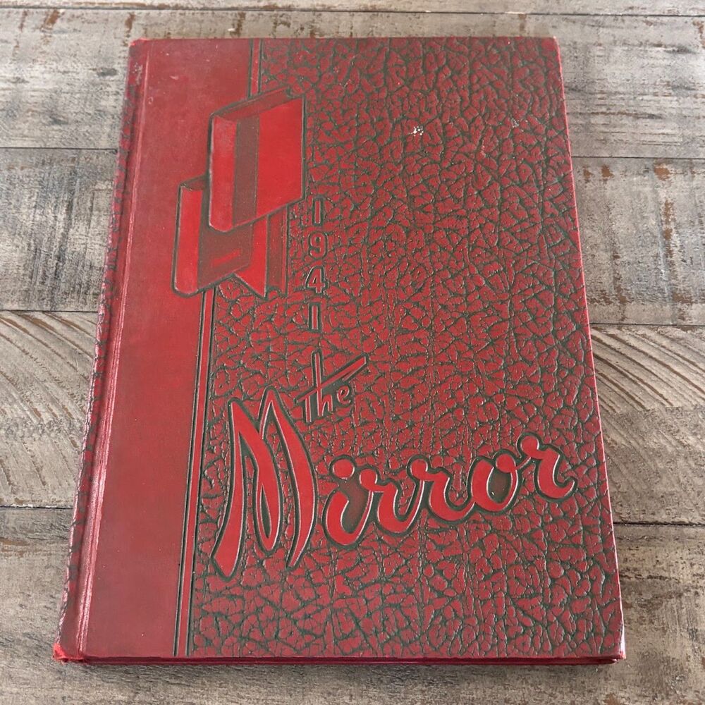 Annual Mirror 1941 Lima Central High School Yearbook Lima, Ohio